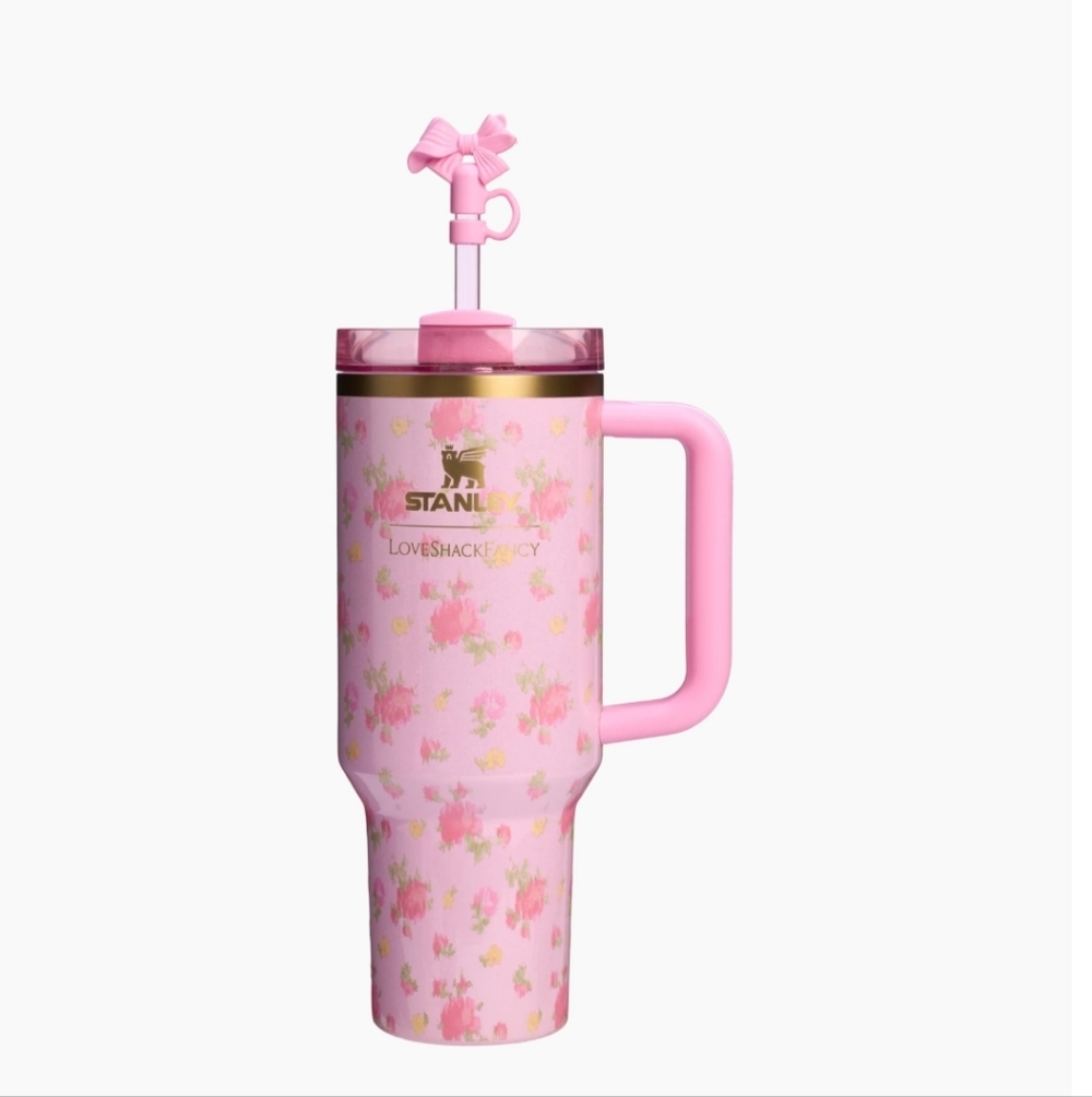 NIB Stanley x LoveShackFancy "IBIZA SUNSET" 40oz Quencher Tumbler